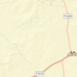 Sidi-Kacem Street Map