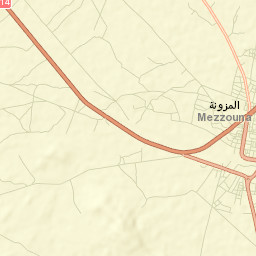 Mezzouna Street Map