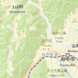 Fuchūchō Street Map