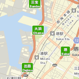 Sakai Street Map