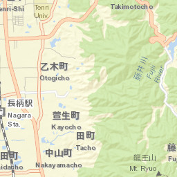 Tenri-shi Street Map