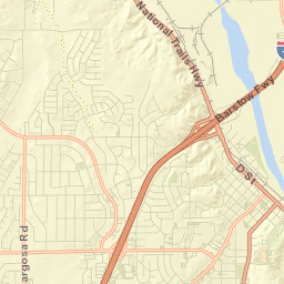 Victorville Street Map