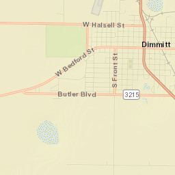 Dimmitt Street Map