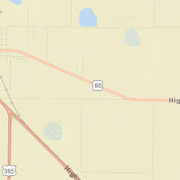 Castro County Street Map