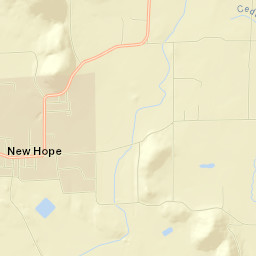 New Hope Street Map
