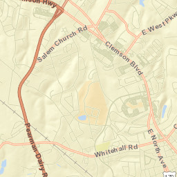 Centerville Street Map