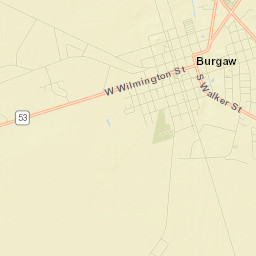 Burgaw Street Map