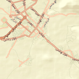 Tuyserkan Street Map