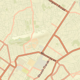 Kabul Street Map