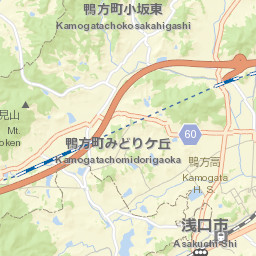 Kamogatachō-kamogata Street Map