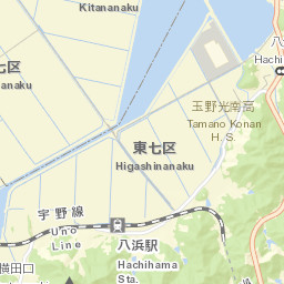 Tamano Shi Street Map