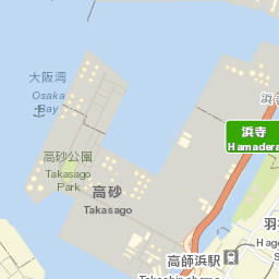 Takaishi Shi Street Map