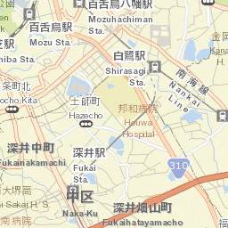 Sakai Shi Street Map