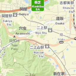 Kashiba-shi Street Map