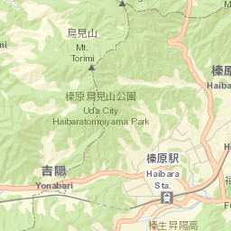 Haibara-akanedai Street Map