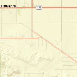 Littlerock Street Map