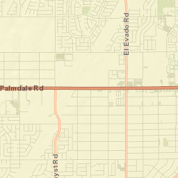 Mountain View Acres Street Map