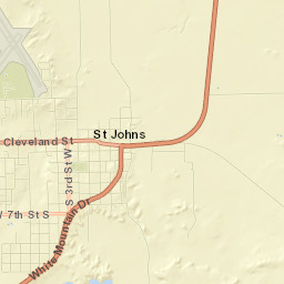 Saint Johns Street Map