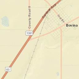Bovina Street Map