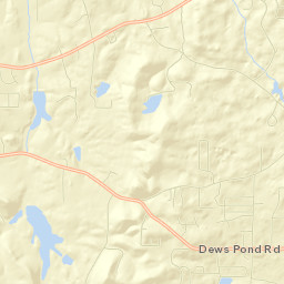 Gordon County Street Map