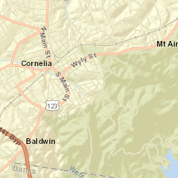 Baldwin Street Map