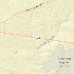 600-674 New Prospect Church Road Anderson SC Street Map