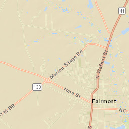 Fairmont Street Map