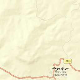 Moulay Bouchta Street Map