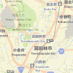 Tondabayashi Shi Street Map