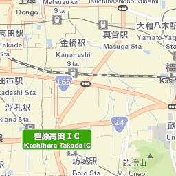 Kashihara-shi Street Map