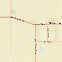 Silverton Street Map