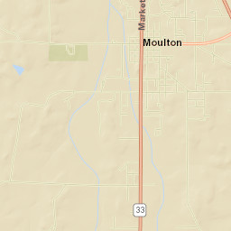 Moulton Street Map