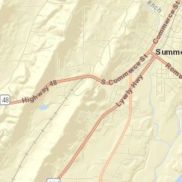 Summerville Street Map