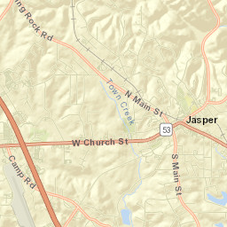 Jasper Street Map
