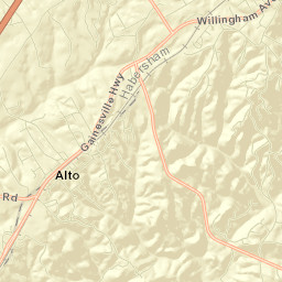Alto Street Map