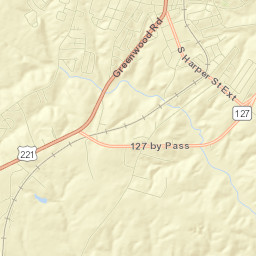 Laurens County Street Map