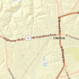 Clinton Street Map