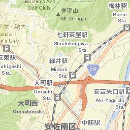 Hiroshima-shi Street Map