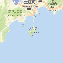 Tonoshō Street Map