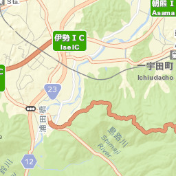 Ise-shi Street Map