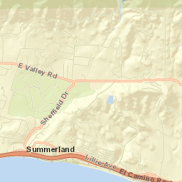 Summerland Street Map