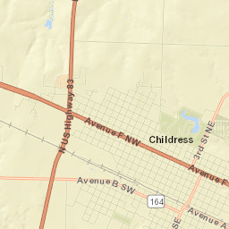 500-598 North Main Street, Childress, TX  Street Map