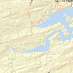 299-301 Gregory Drive, Hot Springs National Street Map