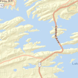 4831-4859 Central Avenue, Hot Springs Street Map