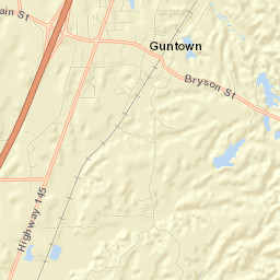 Guntown Street Map