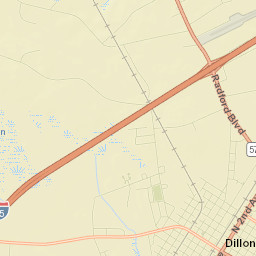Dillon Street Map