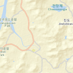 Jindo-gun Street Map