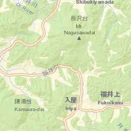 Hagi Shi Street Map