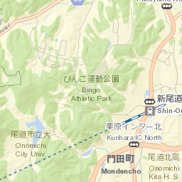 Onomichi-shi Street Map