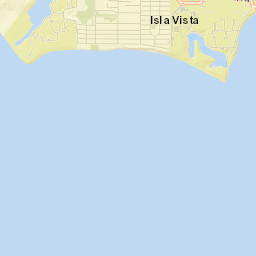Isla Vista Street Map